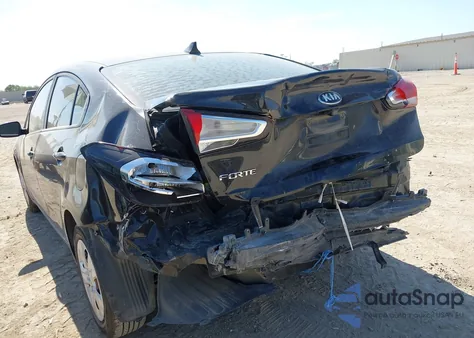 2018 Kia Forte Lx from USA, damaged, VIN 3KPFK4A76JE272861